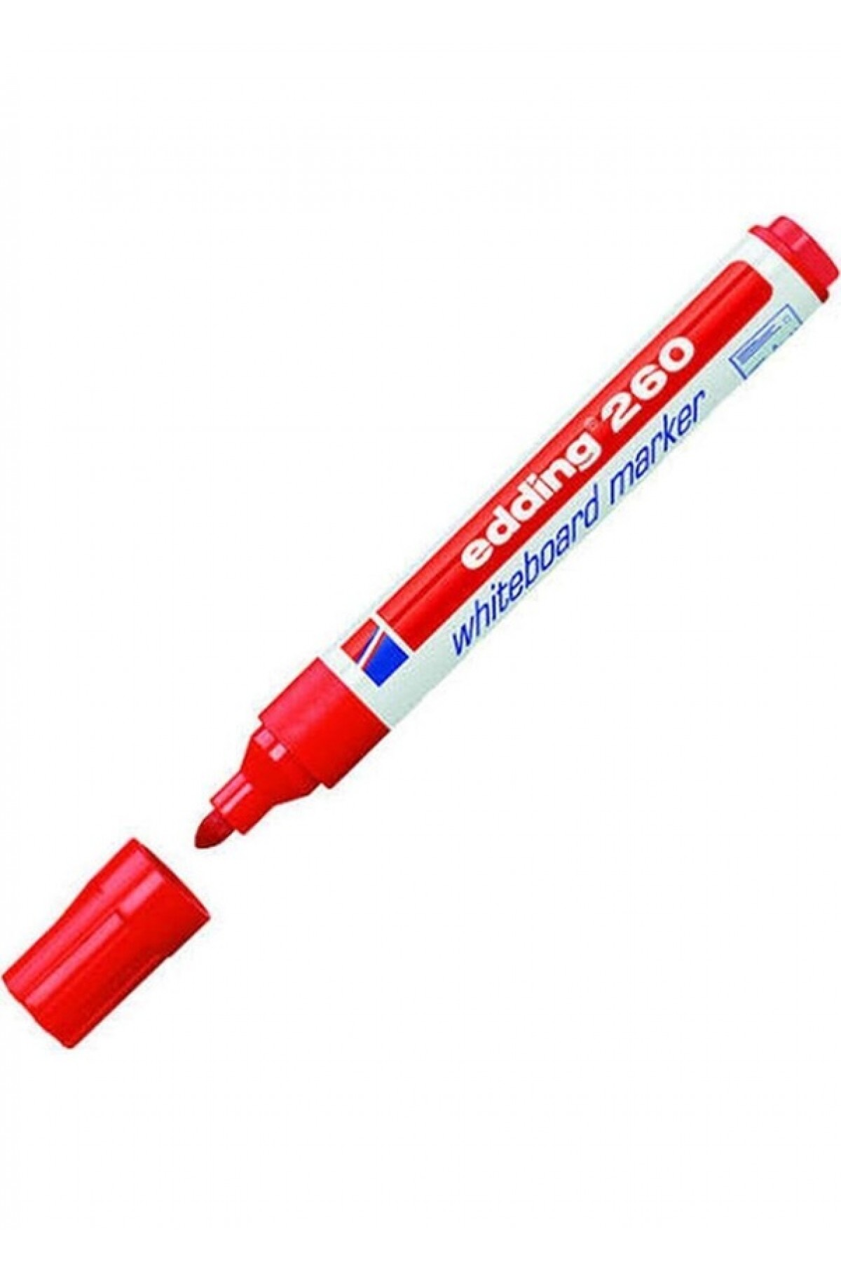 edding 260 beyaz yazı tahtası kalemi kırmızı